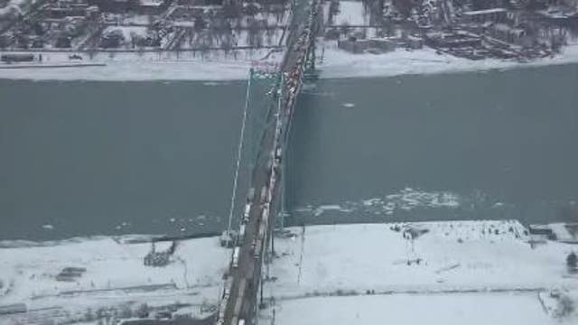 Ambassador Bridge reopens after trucker protest creates gridlock at border
