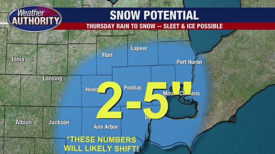 Metro Detroit Weather: Winter Storm Lurks For Michigan This Week | FOX ...