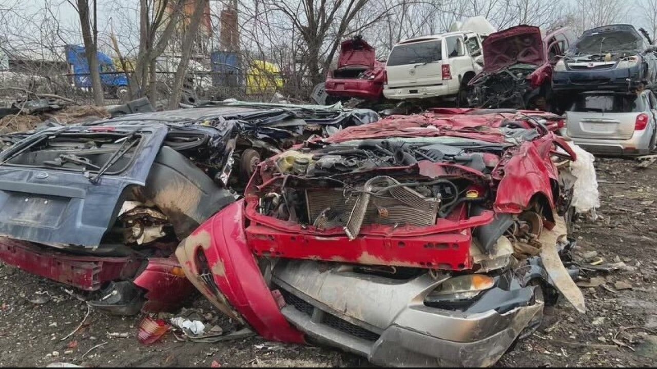 2 arrested after illegal car crushing operation busted by Detroit police; marijuana grow operation also found - Vimarsana News