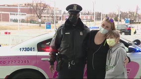 10-year-old with Leukemia escorted by Detroit police after leaving the hospital Saturday