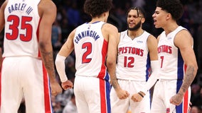 Cade Cunningham scores 28, Pistons beat Hawks 113-110 in OT