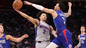 Morris, Kennard lead Clippers over Pistons, 106-102