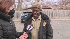 Popular Kroger guard who walks to work daily, is getting new car from Detroit Rescue Mission