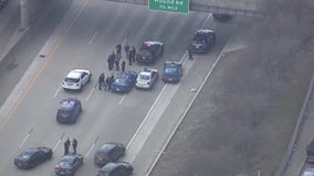 Man with warrants arrested after police chase ends on I-696 in Warren