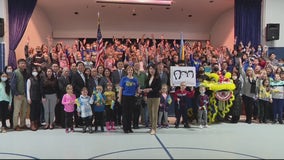 1,000 origami cranes and a $100k donation from Taiwanese youth to Warren Ukrainian students