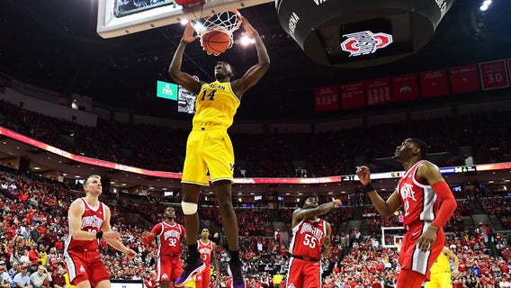 Jones, Michigan beat No. 23 Ohio State; B10 tourney up next