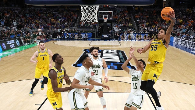 Collins provides spark, Michigan beats Colorado State 75-63