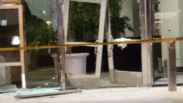 Car crashes into Macomb's administration building and the sheriff's office generator; driver turns self in