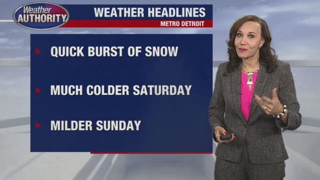 Colder for Saturday, but warmer Sunday
