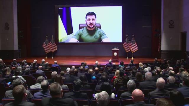 Michigan congressmembers react to Volodymyr Zelenskyy's address pleading for help