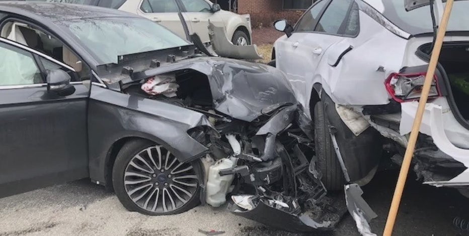 Plymouth cars left wrecked after five car smash - Plymouth Live