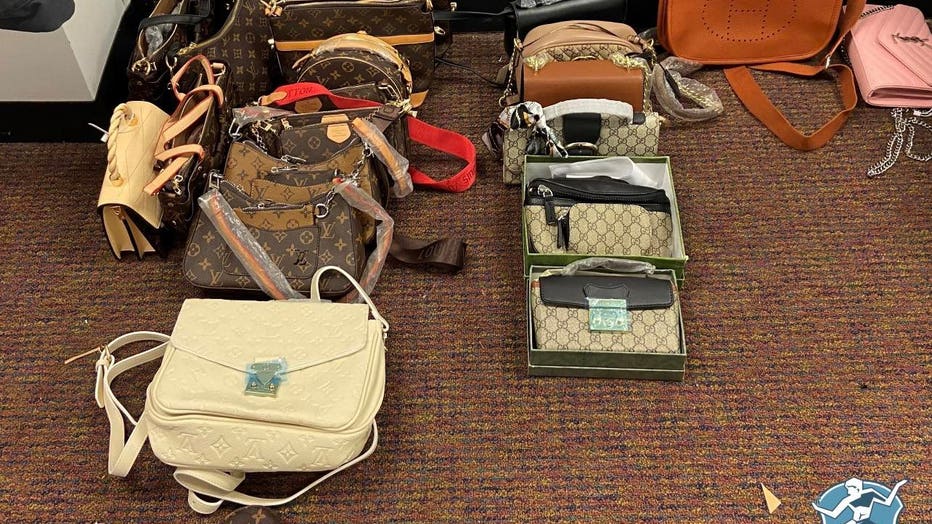 Detroit police seize nearly 700 fake designer bags after suspect tries to  sell one to undercover officer