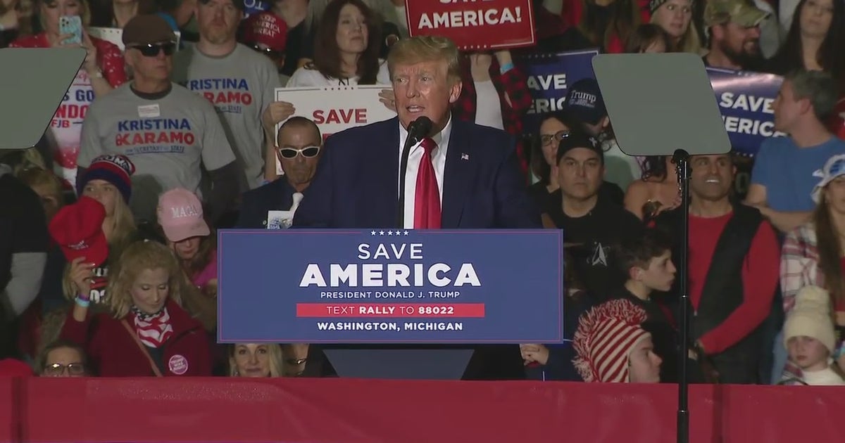 Benjamin Trump Rally Former President Donald Trump returns to Michigan for Washington ...