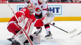 Joseph notches first hat trick, Senators top Red Wings 5-2