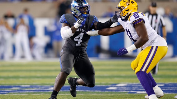 Detroit drafts Kentucky DE Josh Paschal, a cancer survivor