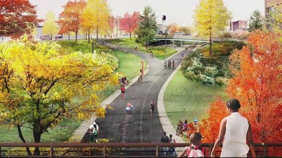 New Southwest Greenway will connect Detroit neighborhoods, Michigan Central Station, Riverfront