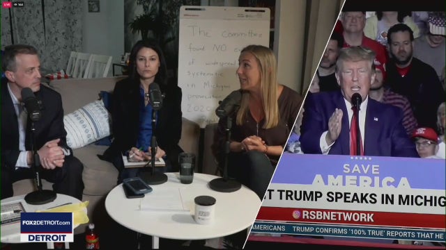 Michigan AG Dana Nessel, allies fact-check during Trump rally in Macomb County