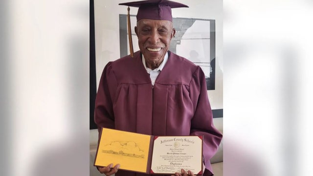 101-year-old earns honorary high school diploma after dropping out in the 1930s