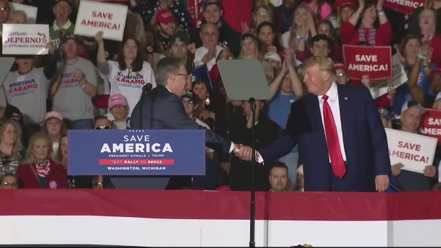 Trump-endorsed Michigan candidates receiving backing from state's Republican party