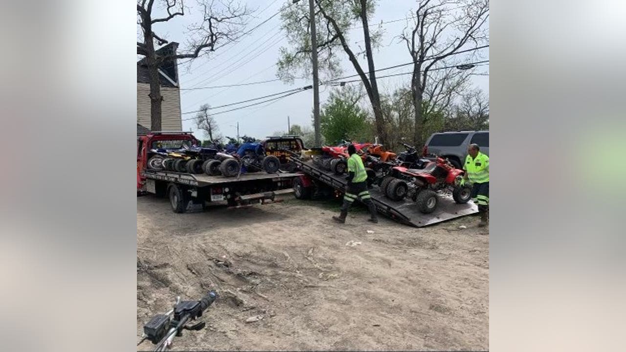 36 ATVs, dirt bikes seized from Detroit’s west side
