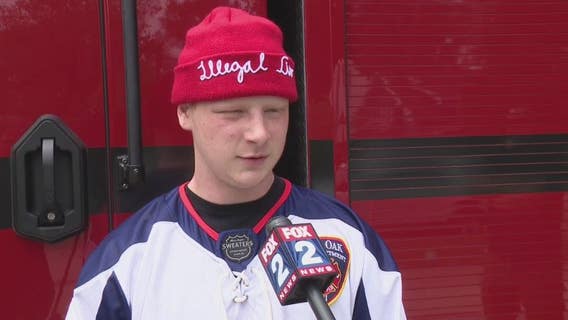 Royal Oak police and fire raise $13K for teen battling lymphoma