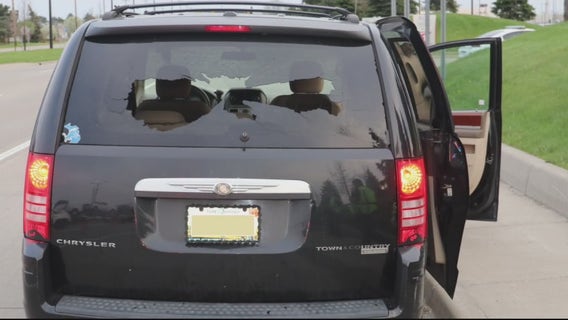 Driver weaves in and out of traffic, causes crash before shooting at van in Sterling Heights