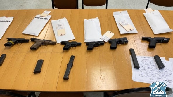 Detroit police seize 23 guns, 43 vehicles, narcotics during 3-day ceasefire operation