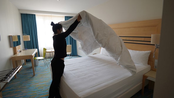 Housekeepers struggle as US hotels ditch daily room cleaning
