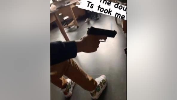 Video shows student pulling gun in Detroit's Marygrove High School classroom