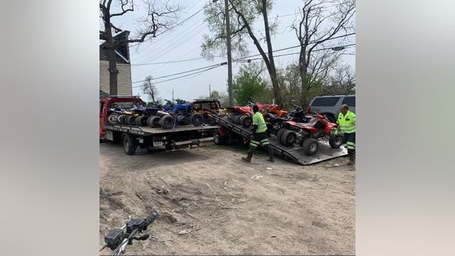 36 ATVs, dirt bikes seized from Detroit's west side