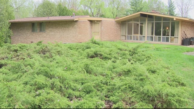 Inside the Frank Lloyd Wright inspired home on the market in Canton