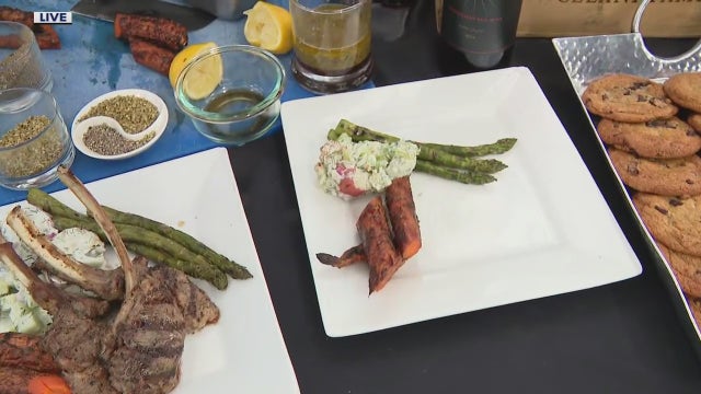 Memorial Day cooking: Tzatziki potato salad and Cognac and Herb Marinade