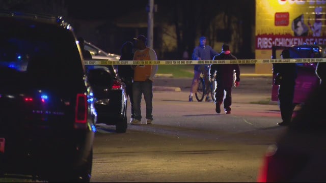 Detroit man shot dead while talking to friend on city's east side