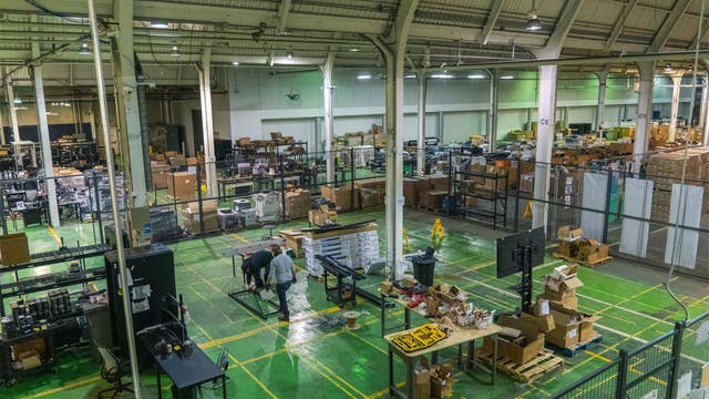 Inside Human-I-T in Detroit, the facility turning trashed electronics new