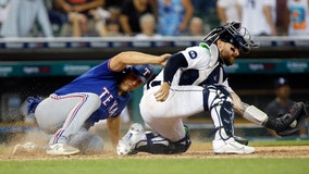 Duran hits bases-clearing triple in 9th, Texas beats Tigers