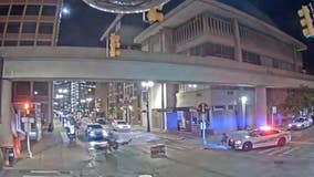 Video: Driver injures police after fleeing traffic stop in Downtown Detroit