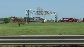 1 dead after gravel hauler hits pickup and tanker truck on I-75 in Detroit