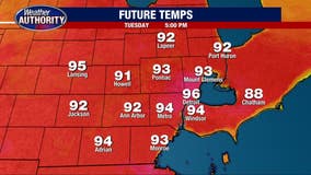 Heat Advisory in Southeast Michigan Tuesday will feel like 95-100 degrees