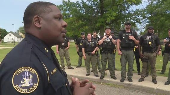 Surge in shootings spark Detroit police neighborhood sweep