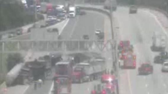 SB I-75 reopened at Springwells in Detroit after fatal crash