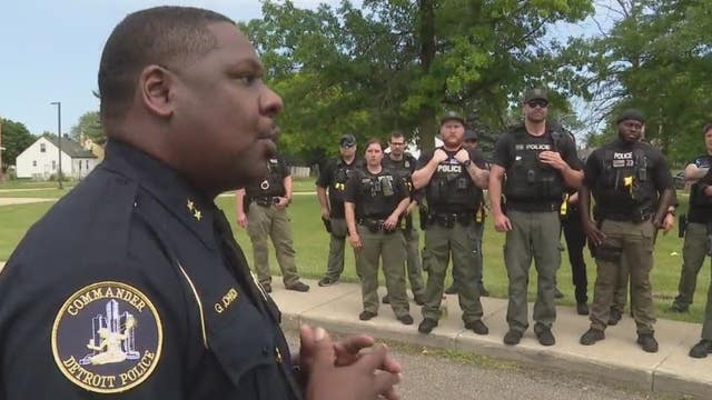 Surge in shootings spark Detroit police neighborhood sweep