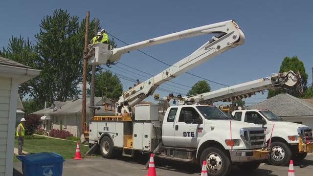 DTE Energy says Storm Response Team on standby for severe weather Sunday in Southeast Michigan