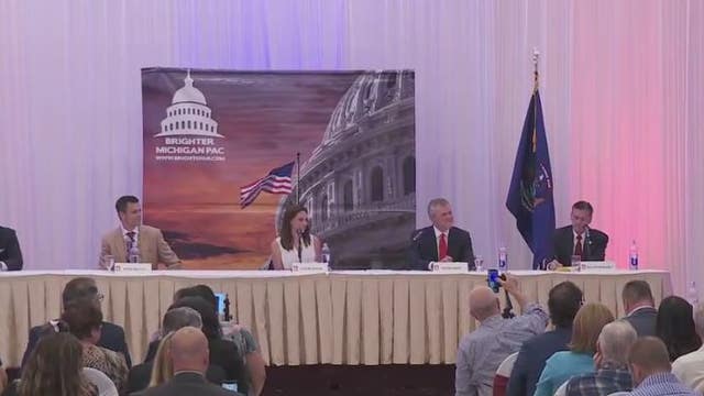 Michigan GOP governor candidates debate in Warren