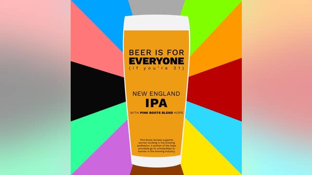 Michigan brewery collaborates with Pink Boots Society for beer that helps women in brewing