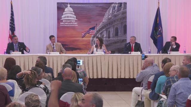 Gloves come off as 5 Republican candidates for governor debate in Warren