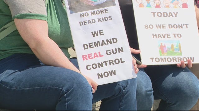 'It's truly saddening;' March For Our Lives rally held in Detroit as gun violence peaks in America