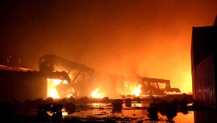 Chittagong container depot fire