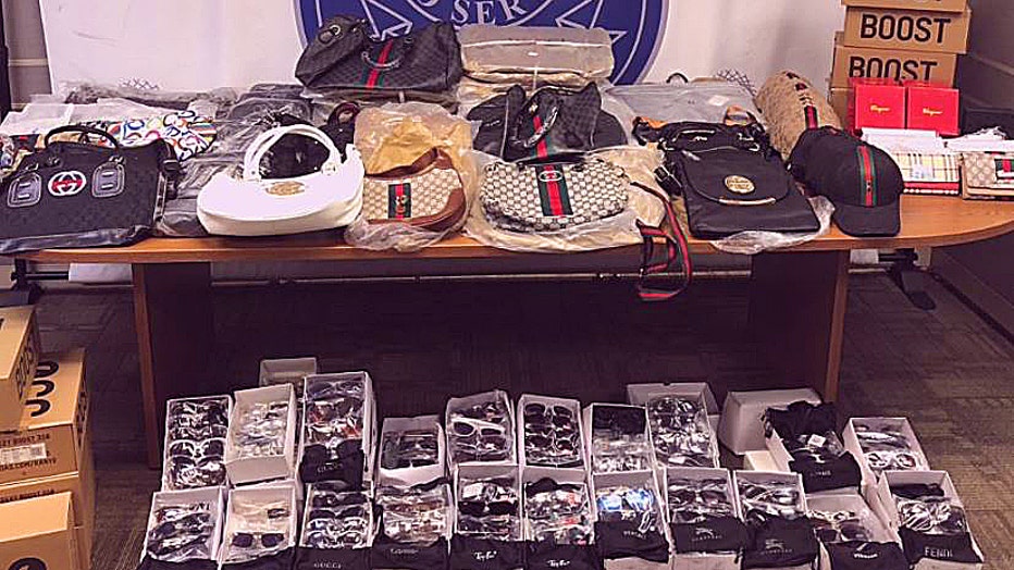 Michigan police confiscate 700 fake designer handbags in