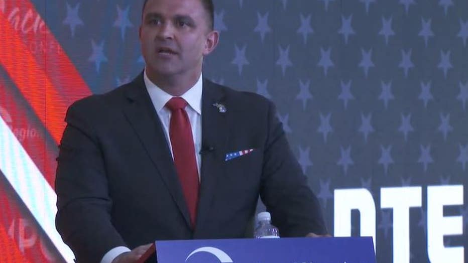 Republican candidate Garrett Soldano.