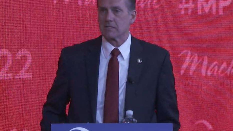 Republican candidate Ralph Rebrandt